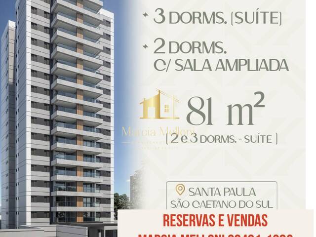 #386 - Apartamento para Venda em São Caetano do Sul - SP - 1